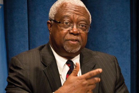 Former Liberian President, Amos Sawyer