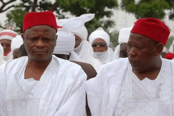 Sen. Rabiu Musa Kwankwaso and Gov Umar Ganduje