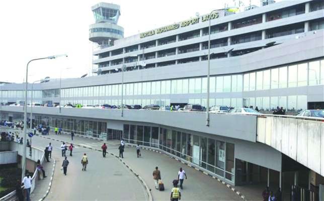 lagos nigeria murtala airport.